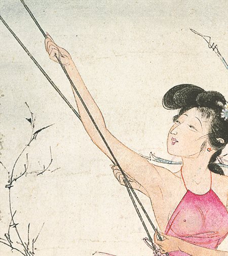 宿州-胡也佛的仕女画和最知名的金瓶梅秘戏图